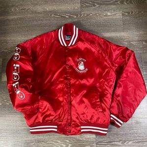 Vintage santa Letterman jacket